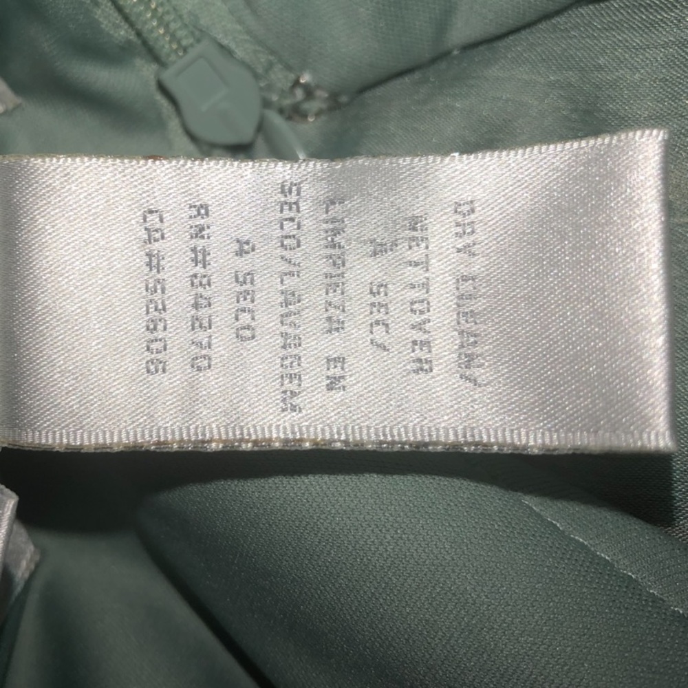 Layered Ruffle Chiffon Dress Size 10 - Picture 8 of 8
